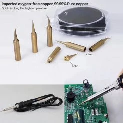 Buy ✔️ Wewoo Pointe de fer à souder de à à basse température à base de cuivre pur 10 PCS BEST 🧨 13 Buy ✔️ Wewoo Pointe de fer à souder de à à basse température à base de cuivre pur 10 PCS BEST 🧨 -Pas Cher Facom Magasin 3615612935410 7 1