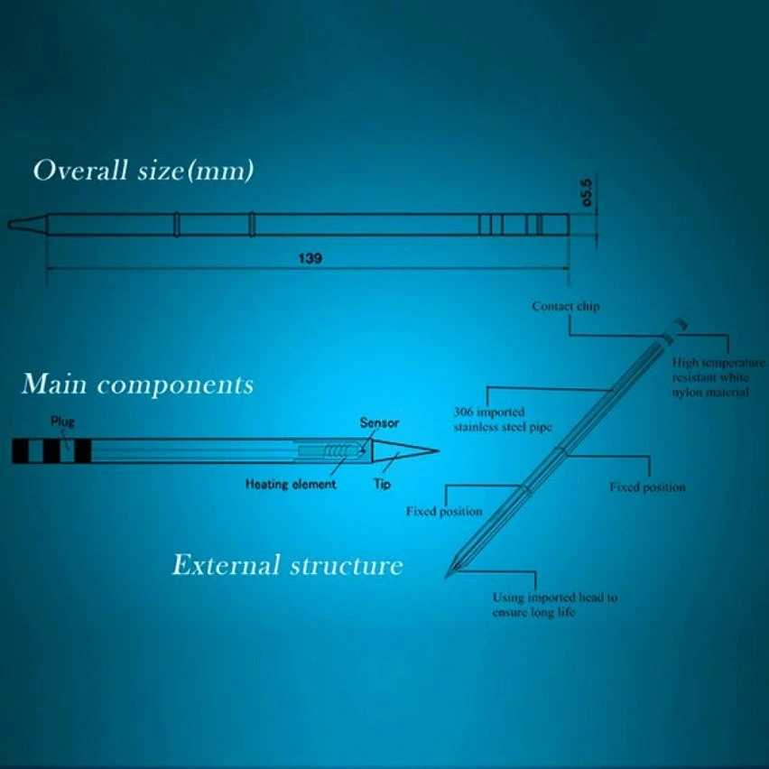 Deals 🥰 Wewoo Pointe de fer à souder T12-BCM3 Panne de à sans plomb 🧨 6 Deals 🥰 Wewoo Pointe de fer à souder T12-BCM3 Panne de à sans plomb 🧨 – Image 6