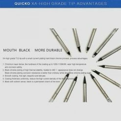 Best Sale 🔔 Wewoo Pointe de fer à souder T12-ILS de à sans plombsoudage noir 🛒 -Pas Cher Facom Magasin 3615613793521 7 2