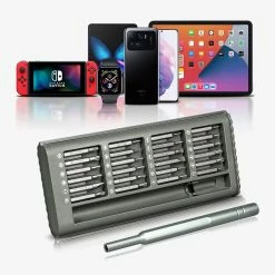 Wholesale ✨ Avizar Boite Tournevis magnétique 25 en 1 Démontage et Réparation multi-appareils Gris 🎉 -Pas Cher Facom Magasin 3662427572842 4