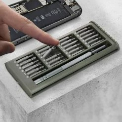 Wholesale ✨ Avizar Boite Tournevis magnétique 25 en 1 Démontage et Réparation multi-appareils Gris 🎉 -Pas Cher Facom Magasin 3662427572842 5