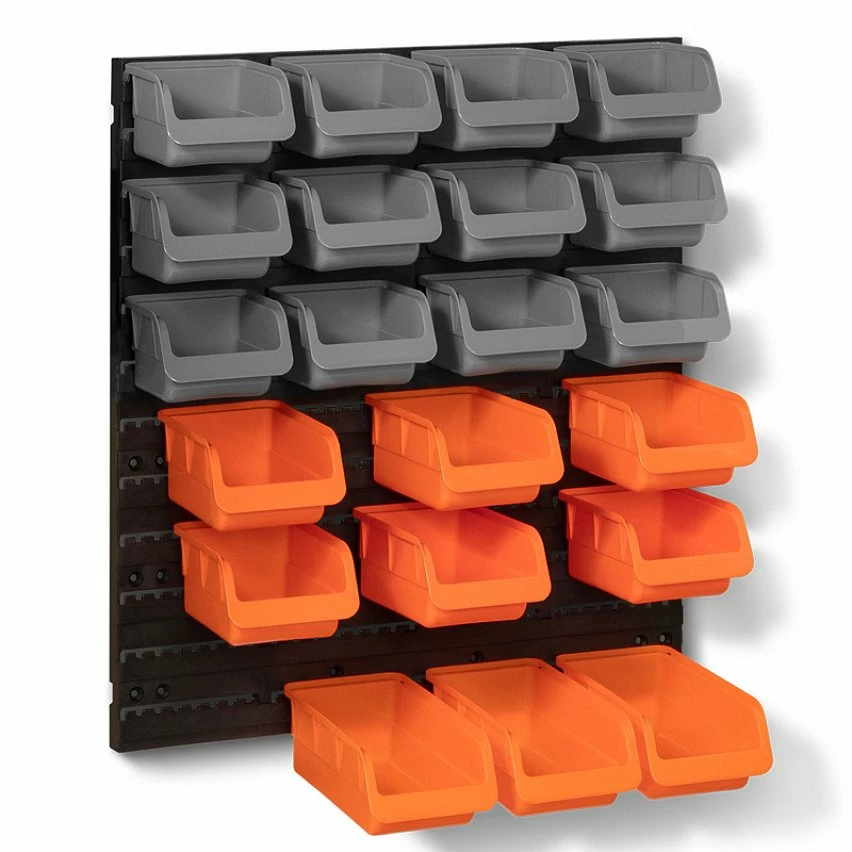 Hot Sale ⌛ IDMARKET Kit de rangement mural 45 pièces panneau perforé et porte-outils 🧨 6 Hot Sale ⌛ IDMARKET Kit de rangement mural 45 pièces panneau perforé et porte-outils 🧨 – Image 6