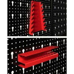 Coupon ❤️ IDMARKET Panneau mural perforé en acier 120 x 60 cm porte-outils avec 17 accessoires ⌛ 11 Coupon ❤️ IDMARKET Panneau mural perforé en acier 120 x 60 cm porte-outils avec 17 accessoires ⌛ -Pas Cher Facom Magasin 3662897032709 5