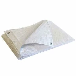 Flash Sale 🤩 TECPLAST Bâche de Protection 4x10 m 170MU - Bâche Armée Transparente - Haute Qualité - Imperméable - Résistance Anti-UV 🎉