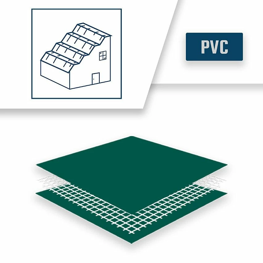 Coupon 🔔 TECPLAST Bâche Toiture 6x8 m 680TO Verte - Qualité 10 ans - Bâche d'étanchéité pour Couvreur et Charpentier - Made in France 😍 4 Coupon 🔔 TECPLAST Bâche Toiture 6x8 m 680TO Verte - Qualité 10 ans - Bâche d'étanchéité pour Couvreur et Charpentier - Made in France 😍 – Image 4