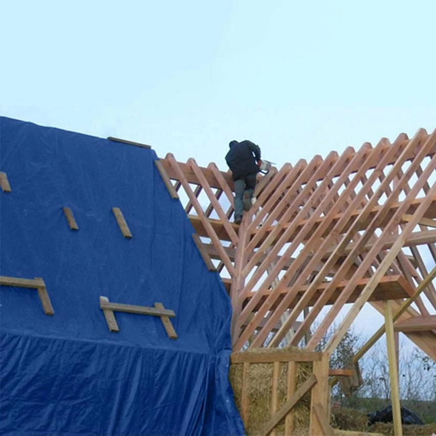 Best Pirce 👍 TECPLAST Bâche Toiture 10x12 m 680TO Bleue - Qualité 10 ans - Bâche d'étanchéité pour Couvreur et Charpentier - Made in France ✨ 7 Best Pirce 👍 TECPLAST Bâche Toiture 10x12 m 680TO Bleue - Qualité 10 ans - Bâche d'étanchéité pour Couvreur et Charpentier - Made in France ✨ – Image 7