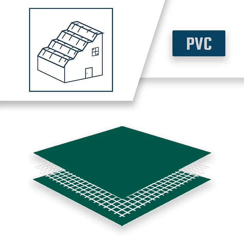 Hot Sale 🎁 TECPLAST Bâche Toiture 6x8 m 900TO Verte - Qualité 15 ans - Bâche d'étanchéité pour Couvreur et Charpentier - Made in France 😉 4 Hot Sale 🎁 TECPLAST Bâche Toiture 6x8 m 900TO Verte - Qualité 15 ans - Bâche d'étanchéité pour Couvreur et Charpentier - Made in France 😉 – Image 4