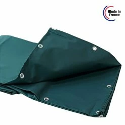 New ✔️ TECPLAST Bâche Toiture 6x8 m Ignifugée M2 680TO2 Verte - Qualité 15 ans - Bâche d'étanchéité pour Couvreur - Made in France 😉 -Pas Cher Facom Magasin 3663936005487 5 49