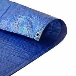 Cheapest 😀 TECPLAST Bâche de Protection 6x10 m 150MU Bleue et Verte - Haute Qualité - Bâche d'extérieur imperméable avec oeillets 🤩 -Pas Cher Facom Magasin 3663936005616 4 1