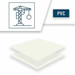 Promo ✨ TECPLAST Bâche de Chantier 3x5 m Ignifugée M2 680TO2 Blanche - Qualité 15 ans - Bâche étanche pour Travaux - Made in France 😍 -Pas Cher Facom Magasin 3663936006514 4 12