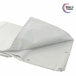 Best reviews of ✨ TECPLAST Bâche de Chantier 3x5 m 680CH Blanche - Qualité 10 ans - Bâche de protection étanche pour Travaux - Made in France ✨ -Pas Cher Facom Magasin 3663936006514 5 1