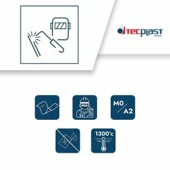 Buy ❤️ TECPLAST Toile Anti-Chaleur 0,9x1 m 1300SD0 - Performance 1300 degrés - Bâche de protection Soudure Ignifugée M0 Made In France ✨ 7 Buy ❤️ TECPLAST Toile Anti-Chaleur 0,9x1 m 1300SD0 - Performance 1300 degrés - Bâche de protection Soudure Ignifugée M0 Made In France ✨ -Pas Cher Facom Magasin 3663936014427 3