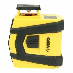 Discount 😉 Niveau laser croix horizontale et verticale 360° VITOPOWER Portée de 10 m Précision 0,5 mm 💯