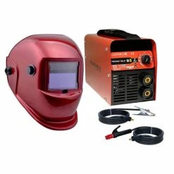 Discount 🎉 Poste a souder Inverter 130A Tecnoweld + Cagoule RED LCD Automatique 👍