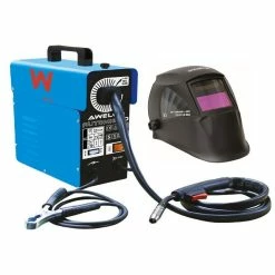 Top 10 👏 Poste à souder MIG NO GAZ Automatique 130A AWELCO AUTOMIG 130 + Cagoule de soudure LCD 9/13 AWELCO HELMET 🧨