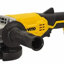 Best Sale 🌟 Meuleuse d'angle sans fil 20V 115mm + 2 Batteries Lithium 2AH + Chargeur Rapide VITO EGO LI 😉 -Pas Cher Facom Magasin 3663936038003 3 4