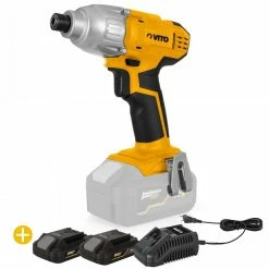 Top 10 😀 Visseuse 20V sans fil + 2 Batteries Lithium 2AH + Chargeur Rapide VITO 180Nm ❤️