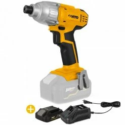 Discount 😉 Visseuse à percussion sans fil 20V + Batterie Lithium 2AH + Chargeur rapide VITO EGO LI 🤩