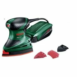 Best deal ❤️ Ponceuse Bosch PSM160A + KIT Accessoires + Outil extension + 6 feuilles abrasives 😉 -Pas Cher Facom Magasin 3663936039581 3