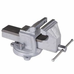 Budget 👍 Étau d'établi pivotant fonte Grande résistance Ouverture 125 mm 8.4 kg Brixo 🔔