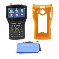 Best Sale 💯 PACK SATLINK WS6979 MESUREUR DE CHAMP COMBO DVB S2/T2 + Batterie Supplémentaire + Coque Silicone Jaune 🔔