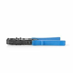 Promo ⭐ NEDIS Pinces à sertir pour RJ45 / RJ11 / RJ10, bleu 🤩 -Pas Cher Facom Magasin 3665476667217 3