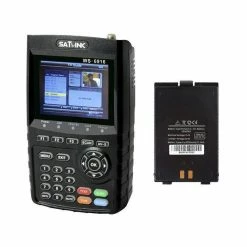 Hot Sale 🎉 PACK SATLINK WS 6916 HD Mesureur de Champ Satellite DVB-S2 HD + Batterie supplémentaire 🔔