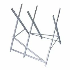 Brand new 💯 Ribiland Chevalet à bûches pliable en métal 🛒