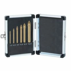 Best Sale 🥰 Ribimex Lot 6 Forets à ailettes plaqués titane ✔️