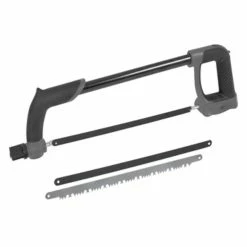 New 😍 Ribimex Scie metaux 30cm pro + 3 lames bois,métaux fins, métaux epais 🛒