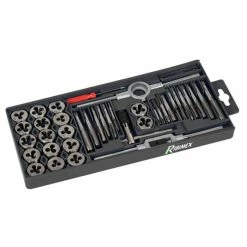 Outlet 🎁 Ribimex Coffret tarauds et filières 40 pieces 💯