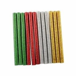 New 🤩 MégaCréa Batons de colle pailletée pour pistolet à colle x12 🎁