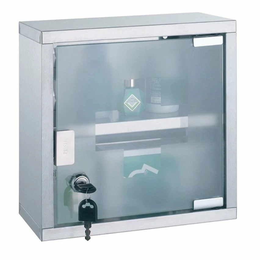 Discount 🤩 MSV Armoire Pharmacie à clé en Acier & Verre 😉 1 Discount 🤩 MSV Armoire Pharmacie à clé en Acier & Verre 😉