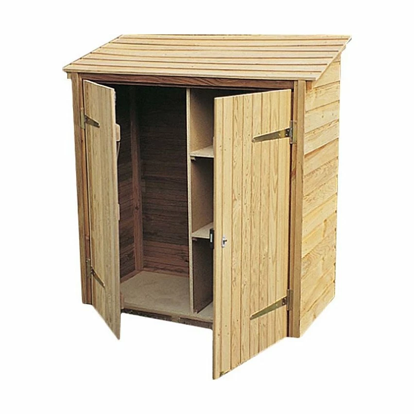 Cheap 😉 Cihb Armoire de jardin en pin 2 étagères Caps ⌛ 1 Cheap 😉 Cihb Armoire de jardin en pin 2 étagères Caps ⌛