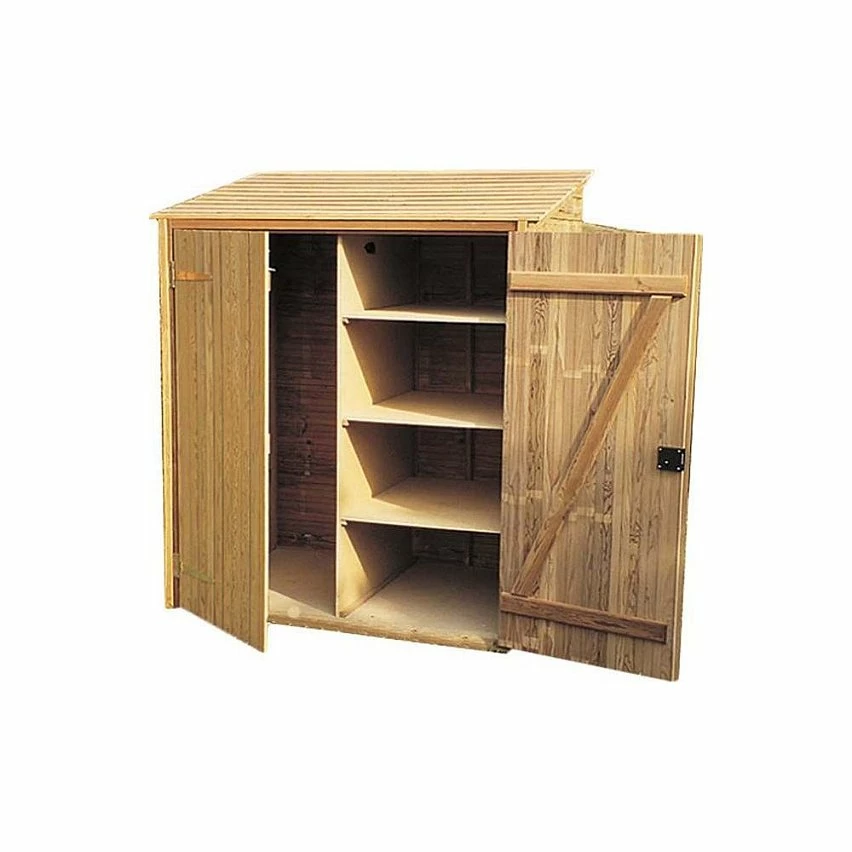 Budget 🎁 Cihb Armoire de jardin en pin 3 étagères Krol ⌛ 1 Budget 🎁 Cihb Armoire de jardin en pin 3 étagères Krol ⌛