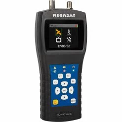 Cheapest 🔔 MEGASAT HD 4 COMBO Mesureur de Champ Satellite DVB-S2 et TNT DVB-T2 & Câble DVB-C2 😉