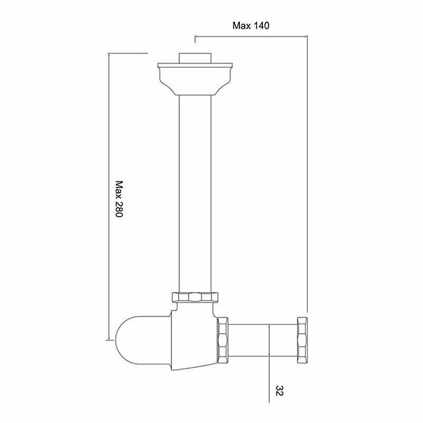 Promo ❤️ Bleu provence Siphon pour lavabo True Colors ⌛ 3 Promo ❤️ Bleu provence Siphon pour lavabo True Colors ⌛ – Image 3