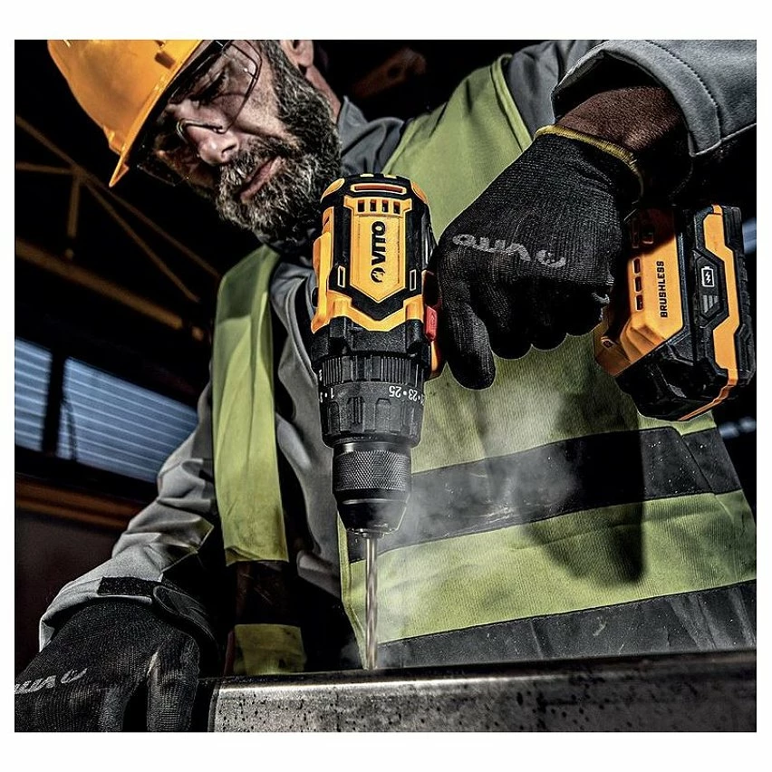 Best Sale 😀 Visseuse sans fil 12V VITO 2 batteries lithium 2.0 Ah Couple 23.8 Nm LED + 6 embouts inclus Mallette 🛒 5 Best Sale 😀 Visseuse sans fil 12V VITO 2 batteries lithium 2.0 Ah Couple 23.8 Nm LED + 6 embouts inclus Mallette 🛒 – Image 5