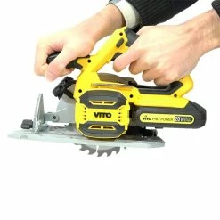 Deals 🎁 Scie circulaire Diam 150 mm sans fil 20 V VITOPOWER + 2 batteries 2.0 Ah + 1 Chargeur rapide ✔️ -Pas Cher Facom Magasin 3701107720552 3