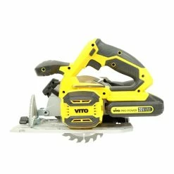 Deals 🎁 Scie circulaire Diam 150 mm sans fil 20 V VITOPOWER + 2 batteries 2.0 Ah + 1 Chargeur rapide ✔️ -Pas Cher Facom Magasin 3701107720552 6