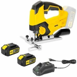 Brand new ✨ Scie sauteuse sans fil 20V VITOPOWER + 2 batteries 4.0 Ah + Chargeur rapide 🥰