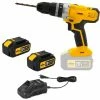 Cheapest 🔔 Perceuse Visseuse sans fil 20V VITOPOWER + 2 batteries 4.0 Ah + 1 Chargeur rapide ✔️