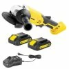 Outlet 🎉 Meuleuse d'angle 20V VITOPOWER + 2 Batteries 2.0 Ah + Chargeur rapide 😀