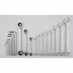 Outlet 🔥 Malette à outils 119 pièces LUXE MIXTE VITO Professionnelle Chrome vanadium Boite à outils Finition chromée satinée 🎉 -Pas Cher Facom Magasin 3701107727285 5