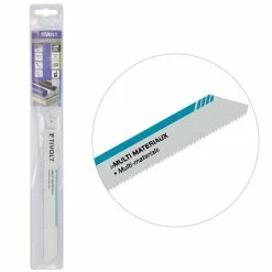 Cheapest 🔔 Lame de scie sabre Multi Matériaux TIVOLY HSS L200mm coupe tubes, plaques jusqu'à 15cm épaisseur - Haute Qualité ❤️