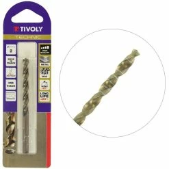 Budget ✨ Foret Métal Ø2mm Gradué TIVOLY Acier COBALT Perçage des Aciers Top Qualité Affutage optimal pointe en croix 🔥