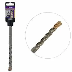 Best Pirce ✔️ Foret Béton armé professionnel Ø 8 L 450 mm TIVOLY SDS PLUS 3 taillants de coupe MASTER 3 TECHNIC PRO 🤩