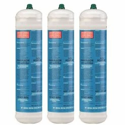 Promo 😍 Bouteille oxygène 110 bar KEMPER Pack x 3 Connexion M10 Soudure bi-gaz Jetable 110 litres 💯