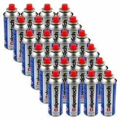 Best Sale ⭐ Pack de 24 cartouche gaz ALPENTECH 227g butane Bouteille de gaz UN2037 pour réchauds et désherbeurs thermiques 😀