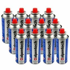 Cheap 🤩 Pack de 12 cartouche gaz ALPENTECH 227g butane Bouteille de gaz UN2037 pour réchauds et désherbeurs thermiques 🧨